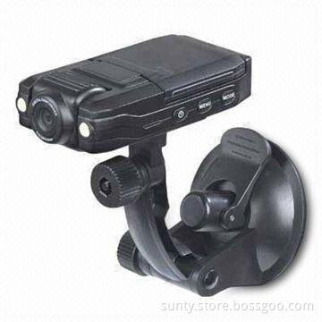 Digital Car DVR with 1,080 Pixels Resolution at 30fps and 120° Lens Angle